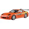 Qingdao Cultural Teaching Mate The Tuned Car No.74 1/24 BOMEX FD3S RX-7 '99 Mazda Plastic Model
