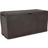 Baule Cassapanca da Esterno 116,4x44,7x57 cm in Resina Keter Samoa Marrone