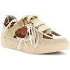 CafèNoir Cafè Noir Sneaker in pelle scamosciata con suola 4 cm