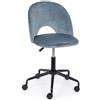 Yes Sedia Ufficio LINZEY AZZURRO - YES