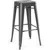 Yes SGABELLO BAR MINNESOTA ANTRACITE H76 - YES