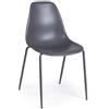 Yes SEDIA IRIS PLASTICA GRIGIO - YES