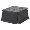 Yes POUFF LETTO 1P BARNEY GRIGIO SCURO - YES