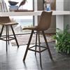 Target Point Sgabello fisso MAIORCA PLUS con struttura in metallo e seduta in microfibra e soft touch - TARGET POINT