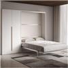 itamoby Letto francese verticale a scomparsa VERSIA SOFA' 140 sx 2 ante - ITAMOBY