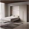 itamoby Letto matrimoniale verticale a scomparsa VERSIA 160 con armadio dx 2 ante - ITAMOBY
