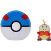 JAZWARES Pokémon Clip 'n' Go Fuecoco & Great Ball Jazwares