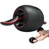 Generic Ab Roller Ruota Esercizio Ruota Addominale Ab Roller | Quiet Trainer Macchina addominale Casa Palestra Accessori per Forza Forza Fitness Uomini Donne Schiena Petto Braccio