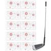 Generic Golf Strike Tape Mettere Allineamento Colpire Distanza Pratica Batting | Etichette per mazze da golf, per uomini, adolescenti, atleti, oscillazione, pratica a distanza, per sport al chiuso e