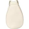 Fzaqwen Zaino da Tennis Compatto, Bianco sporco, Bianco Sporco, Grande | Co, Robusto, Zaino Porta Racchette, per