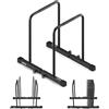 ZIPRO Parallele Deepdip Stazione Dip Regolabile Pieghevole Piegamenti 110kg | Due basi piu 7 scatti fini 835-1015mm, lunghezza presa 670mm, telaio acciaio 50x50mm 240kg, solo 9,5kg