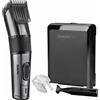 BABYLISS Regolabarba e capelli BABYLISS E978E, 2x pettini distanziatori distanziatori, 25 livelli di taglio, Lama in carbonio, Adattatore alimentazione / Accu, autonomia 60 min, GRIGIO/NERO