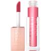 Maybelline New York Lifter Gloss, Lucidalabbra con acido ialuronico, Effetto rimpolpante e idratante, Petal (005), 5,4 ml
