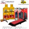Bardahl - NGK - Brembo Tagliando KYMCO XCiting 300 I R 2010 2011 / Kit Bardahl XTC Filtro Candela Freni
