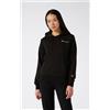 Champion Felpa Slim Fit con cappuccio Nera da Donna