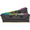 CORSAIR VENGEANCE RGB PRO SL 16GB (2x8GB) DDR4 Fino a 3200MHz (PC4-25600) CL16 Memoria Desktop - Nero