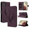 CASAFUNY Cover per Samsung Galaxy A12/M12 Custodia Cover in Pelle Portafoglio a Libro Magnetica Supporto Protezione Flip Case Custodia per Samsung A12/M12, Rosso