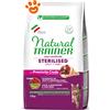 Natural Trainer Cat Adult Sterilised Prosciutto Crudo e Fibra di Pisello - Sacco Da 1,5 Kg