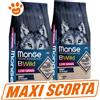 Monge Dog Bwild Low Grain Adult All Breed Oca - SCORTA CONVENIENZA - Sacco da 12 Kg - 7 confezioni