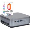 Ankermann-PC Ank-IX Matrix Mini PC | 32GB RAM | 1TB NVMe SSD | Windows 11 | Intel Core i5 14500HX | WiFi & Bluetooth | MS Office 2024