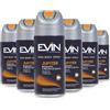 EVIN HOMME - Deodorante Uomo Spray, 6x150ml | Fragranza Bergamotto e Muschio di Quercia, Durata 24h