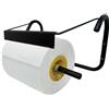 Portarotolo da parete per rotolone 40x20x23 cm - nero