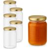 Barattolo vetro da 200 ml con coperchio - 6