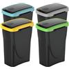 Set Pattumiere modulari da 25 Litri con coperchio basculante