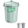 Pattumiera da 21 Litri in Plastica - verde