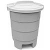 Pattumiera da Giardino 50 Litri con Coperchio