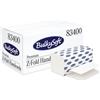 Asciugamani carta piegati a Z da 23,5x24 cm - 1800