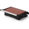 Tognana Iridea, Tostiera Mini Grill con termostato, rosso mela