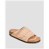 Birkenstock Ciabatte Beige Da Donna Birkenstock Kyoto Nubuck Leather Narrow