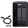 QNAP QNAP TR-002 contenitore di unita di archiviazione Box esterno HDD/SSD Nero 2.5/3.5 TR-002