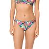 YSABEL MORA. Slip Bikini Fantasia Foglie. Essenziale Basico A Vita Bassa con Alta Elasticità, Perfetto da Abbinare A Qualsiasi Top. Collezione Turquoise