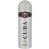 Cuba Black Deodorante uomo 200 ml