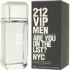Carolina Herrera 212 VIP Men Eau de Toilette uomo 200 ml