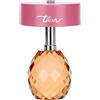 THUN Lampada ricaricabile in cristallo, rosa e arancione