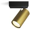 PHILIPS Idris Spot, 1 faretto, 5W, attacco GU10, lampadina non inclusa, Grado di Protezione IP44, resistente all'acqua, Oro