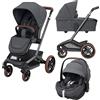 Maxi Cosi Trio Fame con Pebble 360 Pro² - Twillic Graphite