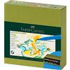 FABER-CASTELL - Pennarelli Pitt Artist Pen Brush, confezione da 24 pezzi | Inchiostro da disegno resistente all'acqua e alla luce, pennarelli a pennello per illustrazioni e progetti creativi
