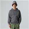 The North Face Felpa Simple Dome Full Zip Medium Grey Heather da Uomo