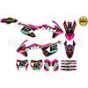 GRAFICA MOTO KTM 125 - 500 EXC EXCF XCW 2017-2019 SX SXF 2016-2018 MAGENTA