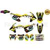 GRAFICA MOTO KTM 125 - 500 EXC EXCF XCW 2017-2019 SX SXF 2016-2018 GIALLO NERO