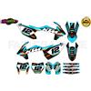 GRAFICA MOTO KTM 125 - 500 EXC EXCF XCW 2017-2019 SX SXF 2016-2018 CIANO