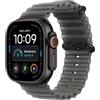 Apple Watch Ultra 4 GPS + Cellular, Cassa 49 mm in titanio nero con cinturino Oc