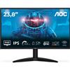 Aoc Monitor 23,8" ( IPS 1920x1080 FULL HD 144Hz ) Black 24B36X