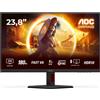 Aoc Monitor 23,8" ( IPS 2560x1440 QHD 2K 180Hz ) Black e Red Q24G4RE