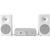 Pro-Ject + Tangent MaiA S3 argento + Spectrum II X5 bianco