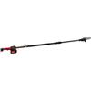 Potatore a batteria telescopico blue bird pcs 22-10a asta 1,77-2,57 m barra 23 cm 2 batterie incluse